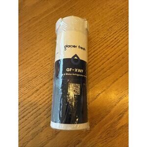 GLACIER FRESH GF-XWF Refrigerator Ice & Water Filter 1 Pack - BRAND NEW SEALED